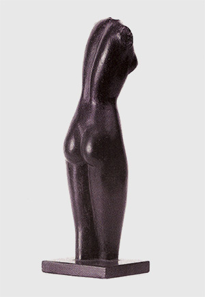 Plâtre patiné (hauteur : 40 cm) 1980